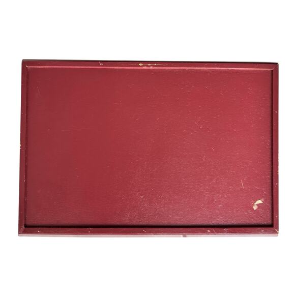 Solid Sturdy Bar Tray Angel Antique Style Raphael Sistine Cherubs Serveware READ - Picture 2 of 12